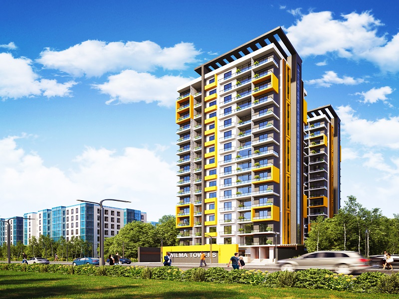 Studios,1&2Br Apartments For Sale - Wilma Towers
